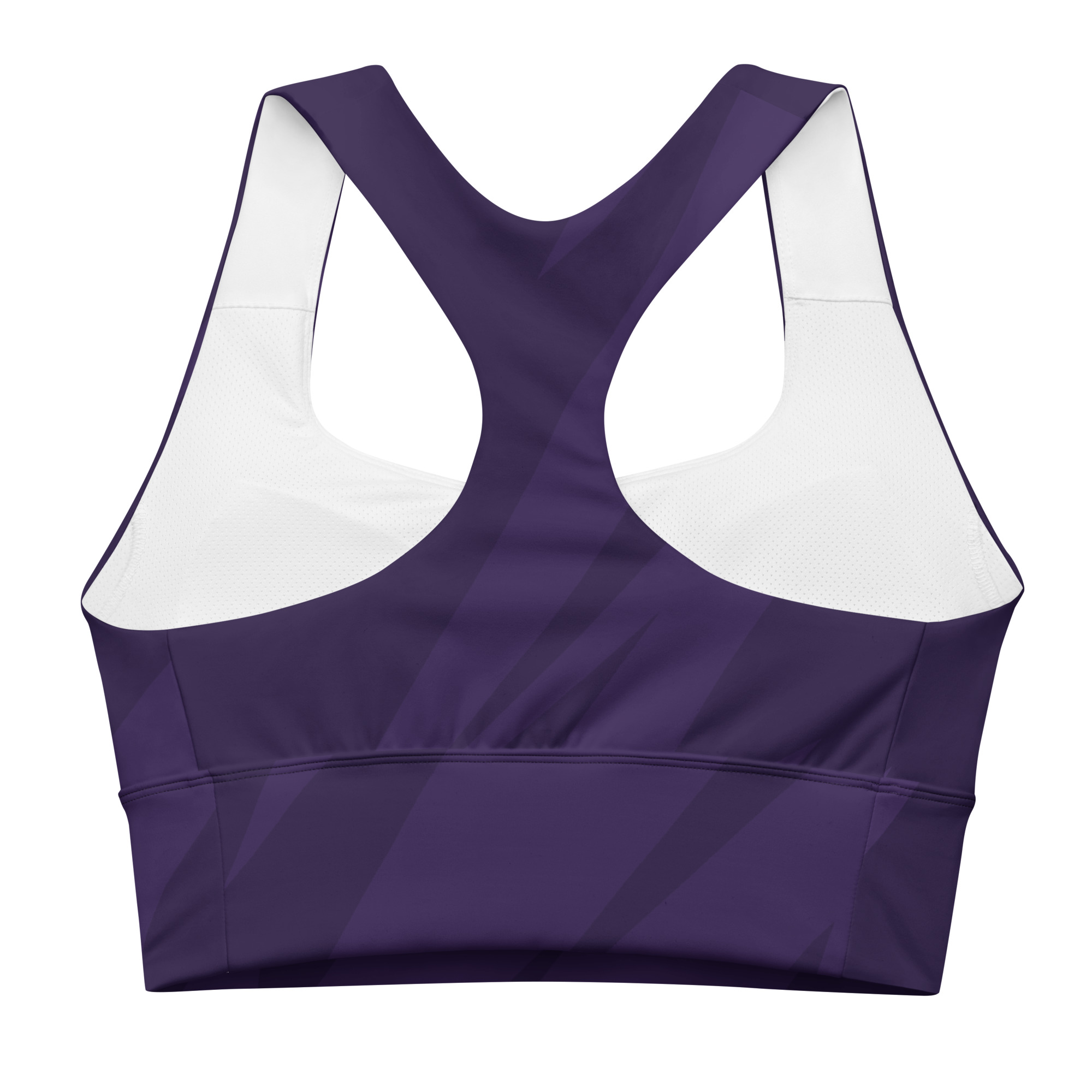 Reggiseno sportivo a corpetto in tessuto riciclato - immagine 2