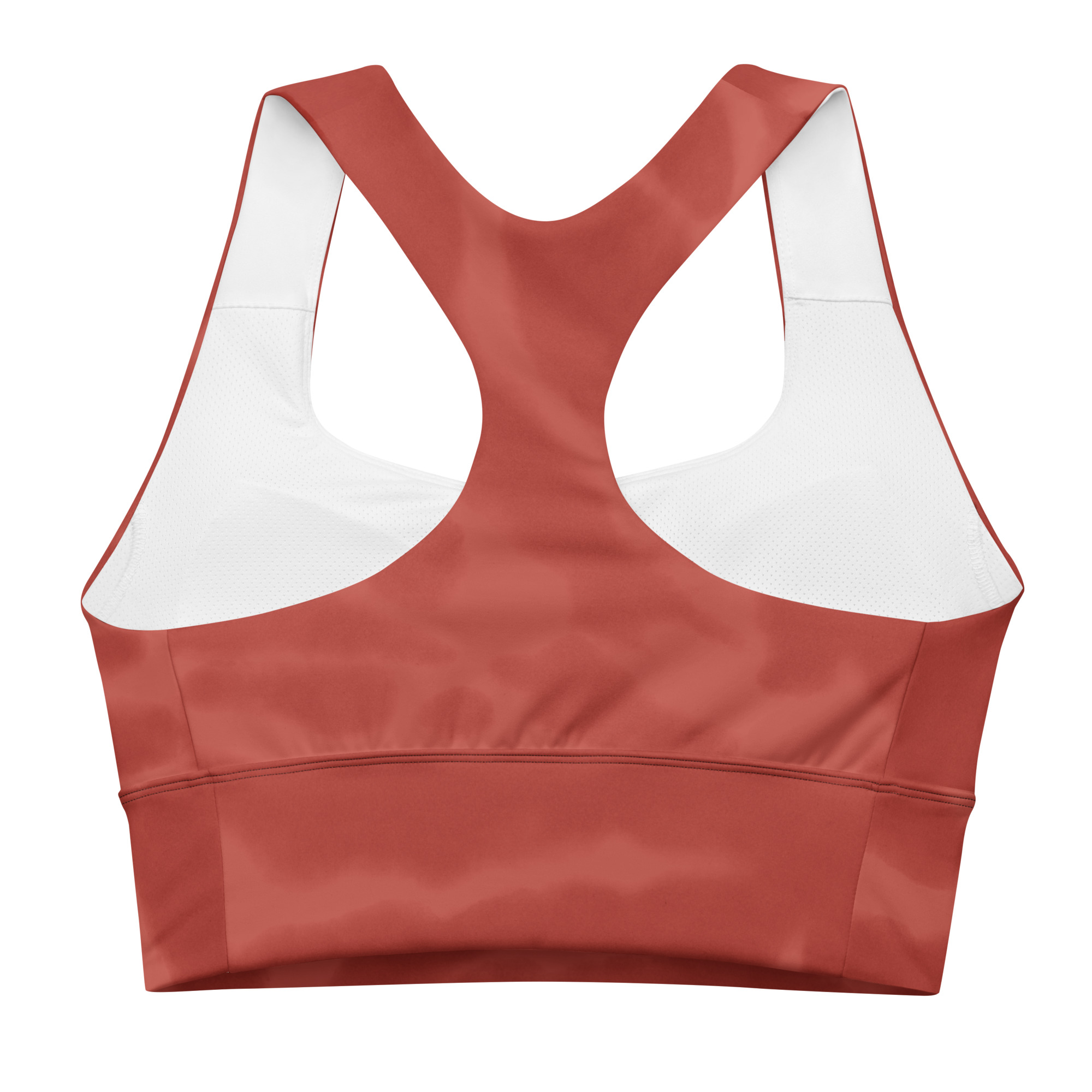 Reggiseno sportivo a corpetto in tessuto riciclato - immagine 2