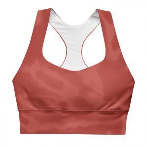 Reggiseno sportivo a corpetto in tessuto riciclato